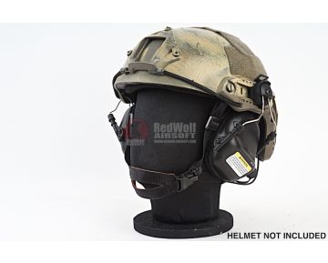 Earmor Hearing Protection Ear-Muff Helmet Version - Black