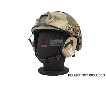 Earmor Hearing Protection Ear-Muff Helmet Version - TAN