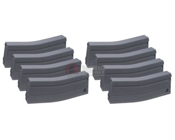 MAG M4 Magazine (130 rounds Plastic Airsoft AEG Magazine) - 8pcs/box 1