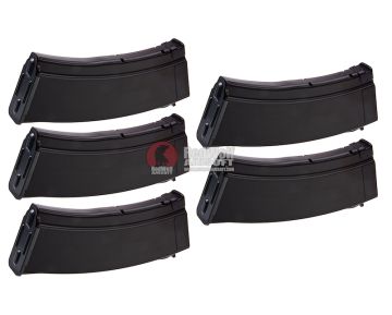 MAG AK74 Magazine (100 rounds Airsoft AEG Magazine) - 5pcs/box (Plum) 1