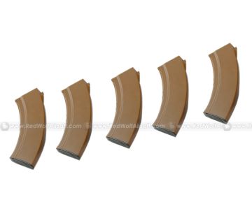 MAG AK74 Magazine (100 rounds Airsoft AEG Magazine) - 5pcs/box (Bakelite) 1