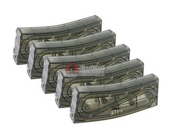 ARES M4 Magazine (140 rounds AEG Magazine) - 5pcs/box (Transparent) 1