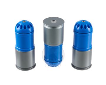 MAG 40mm Grenade Airsoft (120 rounds, 3pcs) - Blue 1