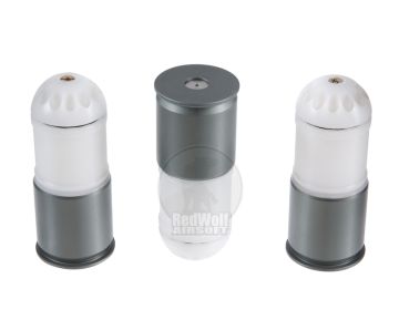 MAG 40mm Grenade Airsoft (120 rounds, 3pcs) - White 1
