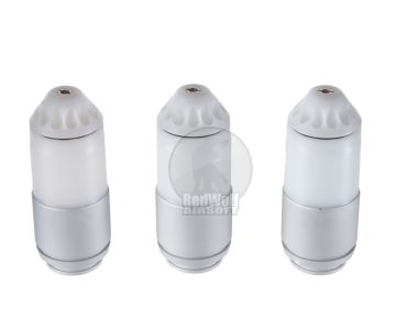 MAG 108 Rounds Airsoft Cartridge For G&P AK Launcher (3pcs/set) - White 1