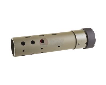 Madbull PRI licensed GIII Round 9 inch Rail w/ Extra Adjustable Rail Sections - OD (Mat. Carbon Fiber) 