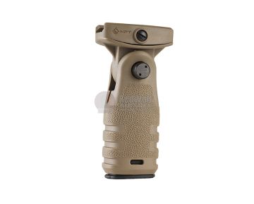 MFT React Folding Grip (RFG). Allows either vertical or horizontal position - FDE