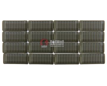 ARES Plastic M-Lok Rail Cover Set - Olive Drab