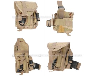 Milspex Combat Leg Holster (Tri-Colour Desert) 