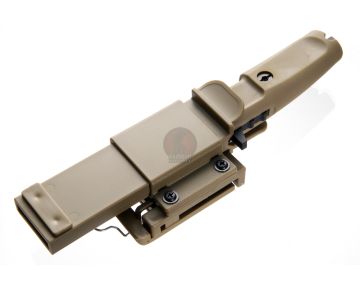 TSC Mad Warrior Shrapnel Desert Warfare Dummy Knife (TAN) Version B