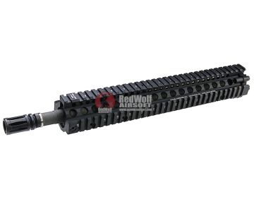 G&P MWS Daniel Defense M4A1 12.5 inch Front Set for Tokyo Marui M4A1 MWS GBBR - Black 1