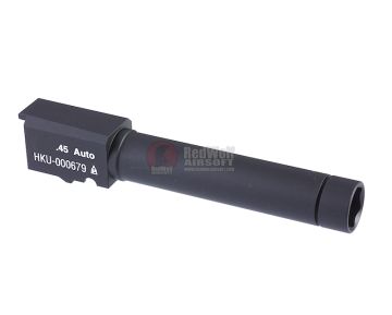Nine Ball Metal Outer Barrel STD for Tokyo Marui HK45 GBB - BK 