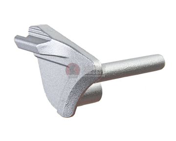 Nine Ball Custom Safety Lever (Single) for Tokyo Marui Hi-Capa 5.1/4.3 GBB - Silver 1