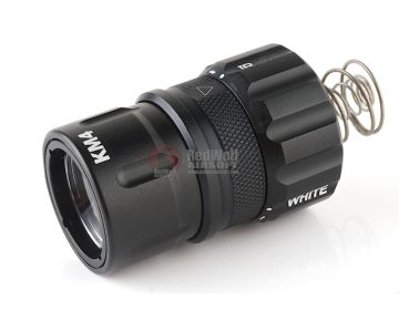 Night Evolution KM4-LED WeaponLight Conversion Kit White and Strobe Output - Black
