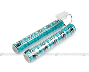 Systema 12V 1300mAh Battery for Training Weapon M4 / CQBR M150 PTW MAX, Super Max and CRANE Stocks