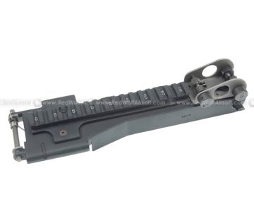G&P MK46 Metal Feed Tray Cover with Rail Set for G&P/TOP M249 1