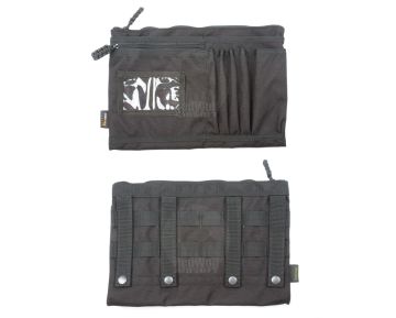 PANTAC Messenger Accessory Pocket Type B (Black / Cordura) 
