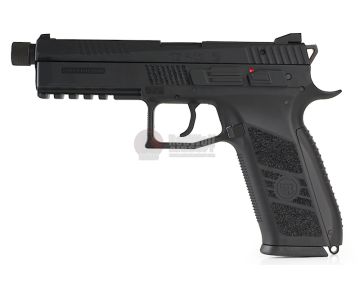 KJ Works ASG CZ P-09 Duty (ASG Licensed) GBB Airsoft Pistol (Threaded Barrel) - Black 1