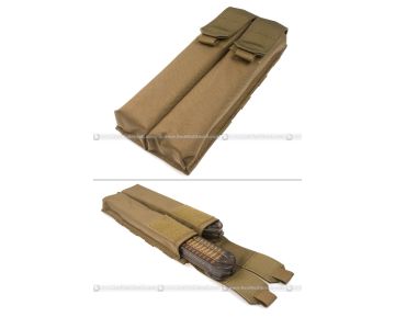 PANTAC Molle Double P90 / UMP Magazine Pouch (CB / Cordura) 1