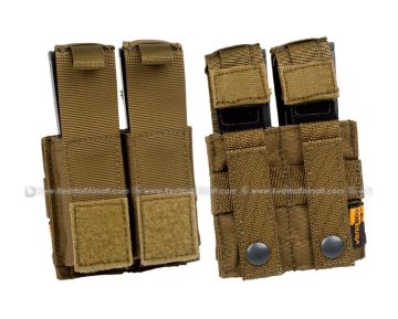 PANTAC Molle Dual .45 Pistol Magazine Pouch (CB / Cordura)