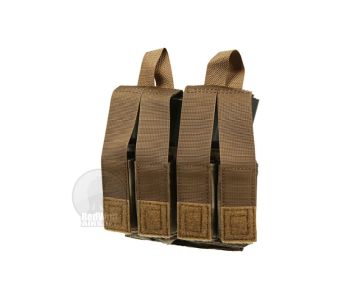 PANTAC Molle M16 Double Mag & 9mm 4-Mag Pouch With Hard Insert (A-TACS / Cordura)