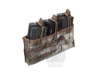 PANTAC Molle EV Universal Triple Mag Pouch (A-TACS / Cordura) 