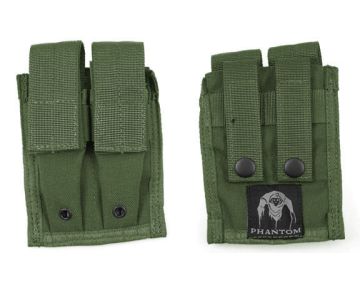 PANTAC Double 9mm Magazine Pouch (OD / CORDURA)