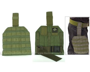 PANTAC Molle Style Leg Panel (OD / CORDURA) 