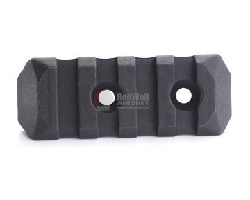 PTS Enhanced Rail Section 5 Slots - Black