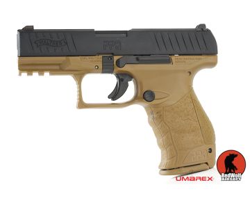 Umarex Walther PPQ M2 GBB Airsoft Pistol - TAN (by VFC) 1