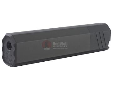 SilencerCo Airsoft Osprey 9mm Suppressor (14mm CCW) - BK