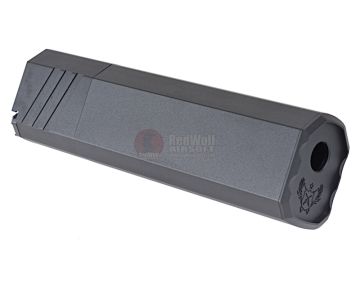 SilencerCo Airsoft Osprey 45-K Suppressor (14mm CCW) - BK