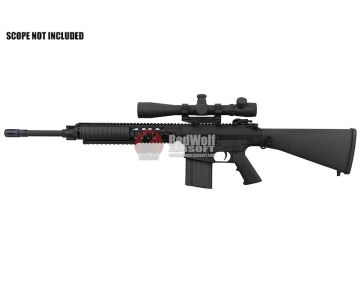 ARES SR25-M110 Airsoft AEG Sniper - Black (Licensed by Knight's) 1