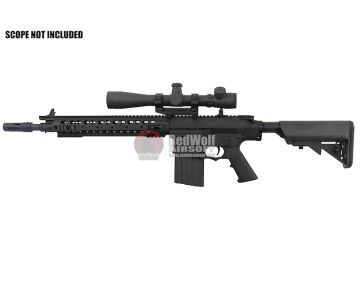 ARES SR25-M110K Airsoft AEG Sniper - Black (Licensed by Knight's) 1