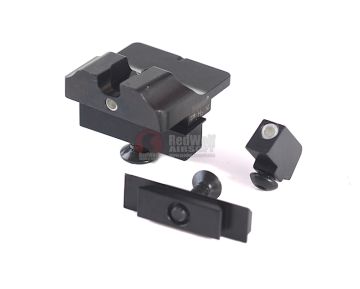 Detonator Warren Tactical Steel Sight Set for Tokyo Marui G Series 17 / 18C GBB