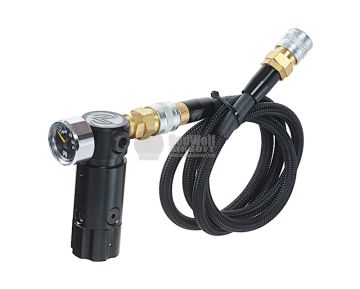 Wolverine Airsoft HPA Systems STORM Regulator OnTank with Remote line - Black 1