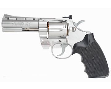 Tokyo Marui Spring Python 357 4 inch Airsoft Revolver (Stainless Silver) 1