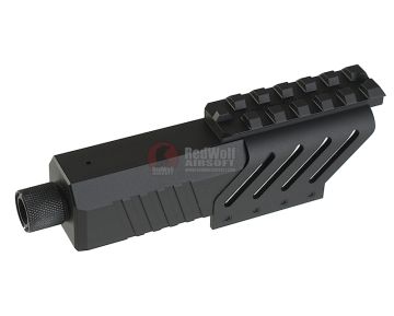 Tokyo Marui Mount Rail w/ 14mm CCW Muzzle Adaptor for Tokyo Marui Hi-Capa E Full-Semi Auto AEP