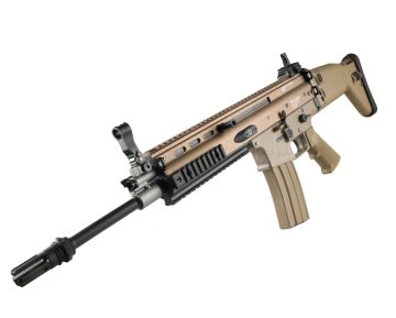Tokyo Marui SCAR-L Mk.16 Mod 0 Next Generation (NGRS EBB) AEG Airsoft Rifle - FDE 1