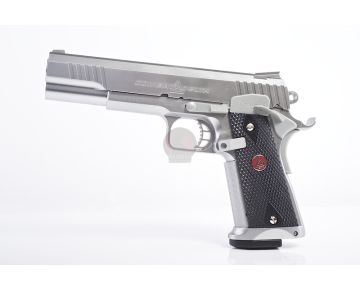 Tokyo Marui Combat Delta EBB Airsoft Pistol - Silver 1