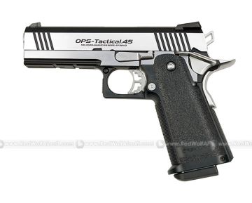 Tokyo Marui Hi Capa 4.3 GBB Airsoft Pistol (Dual Stainless Custom) 1
