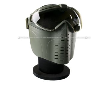 Tokyo Marui Pro Airsoft Mask Goggle with fogless fan (Ranger Green) 1