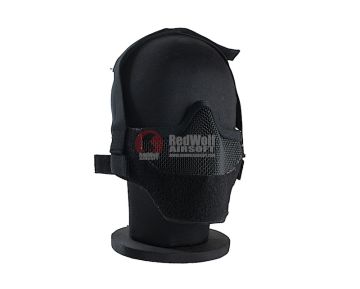 TMC Spartan Mesh Half Face Airsoft Mask (Black) 1