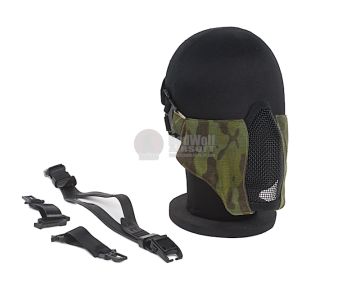 TMC PDW Soft Slide 2.0 Mesh Airsoft Mask - Multicam Tropic 1