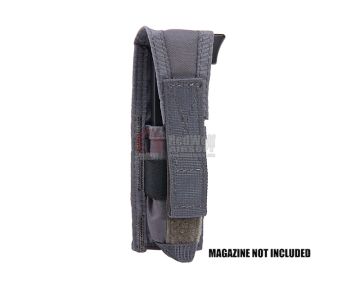 TMC Single Pistol Magazine Vertical Pouch - Wolf Grey 1