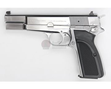 Tanaka Browning Hi-Power MK III Stainless GBB Airsoft Pistol 1