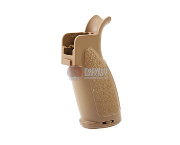 VFC G28 Palm Guarded Grip (Airsoft AEG Version) - Tan (RAL8000) Compatible with 417 1
