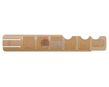 VFC HK Quad Rail Picatinny Rail Covers Right Side - Tan (RAL8000) 1