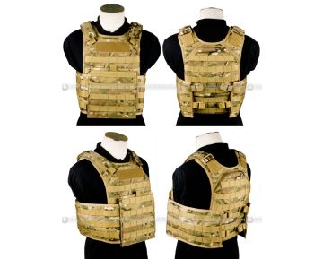 PANTAC Molle Tactical Plate Carrier Full Set (MC / Medium / Cordura) 