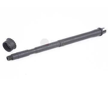 Z-Parts M4 Barrel Set (M4A1 Style, Aluminum, 14.5 inch) for Tokyo Marui M4 MWS GBBR Airsoft
